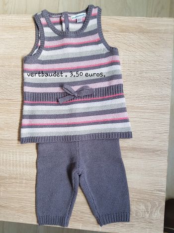 Ensemble vertbaudet 3m