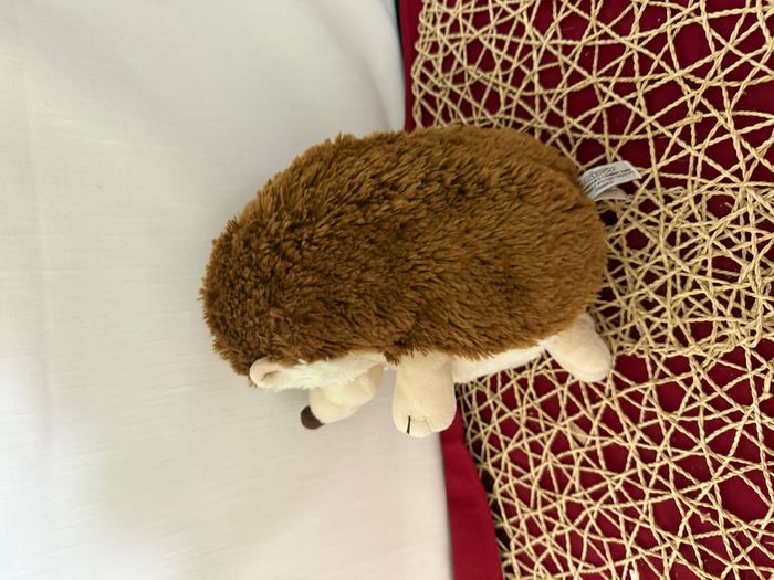 Peluche - héridoux marron hérisson gipsy - photo numéro 3