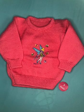 Pull féé clochette 9mois