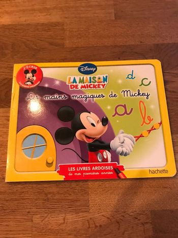Les livres ardoises de mes premières années La maison de Mickey Les nains magiques de Mickey