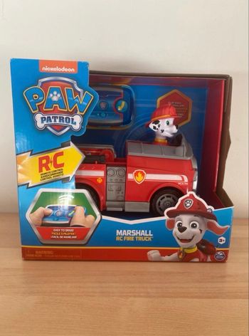 camion pat patrouille télécommande marcus neuf