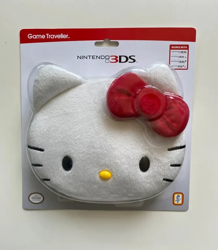 Étui Hello Kitty pour Nintendo 3Ds /3Ds Xl / DS Xl – Neuf sous blister