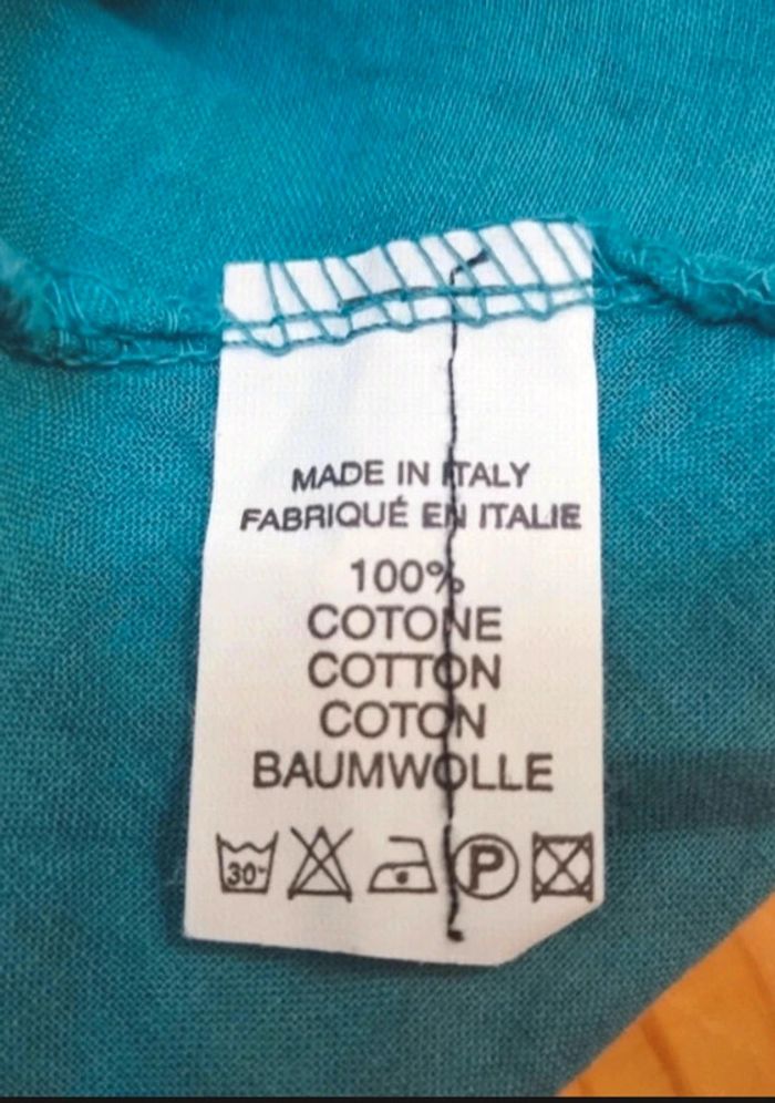 🌺Top à fines Bretelles fines bleu canard taille 38🌺 - photo numéro 6