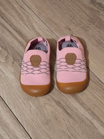 Chaussons chaussures memoire de forme bébé enfant Mixte rose
