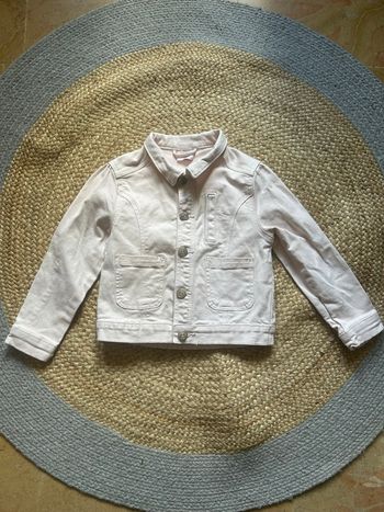 Veste en jean’s rose 4 ans 