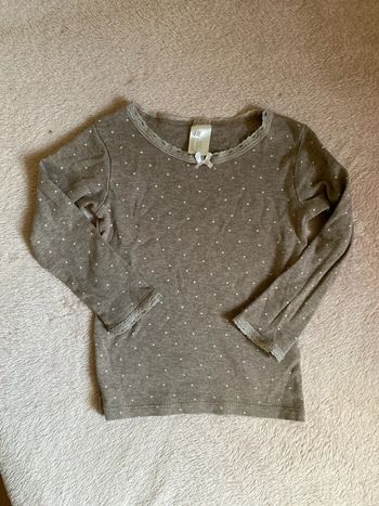 Haut manche longue H&M 92 cm 1/2 - 2 ans