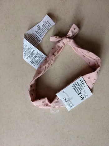 Bandeau fille 6-12 mois