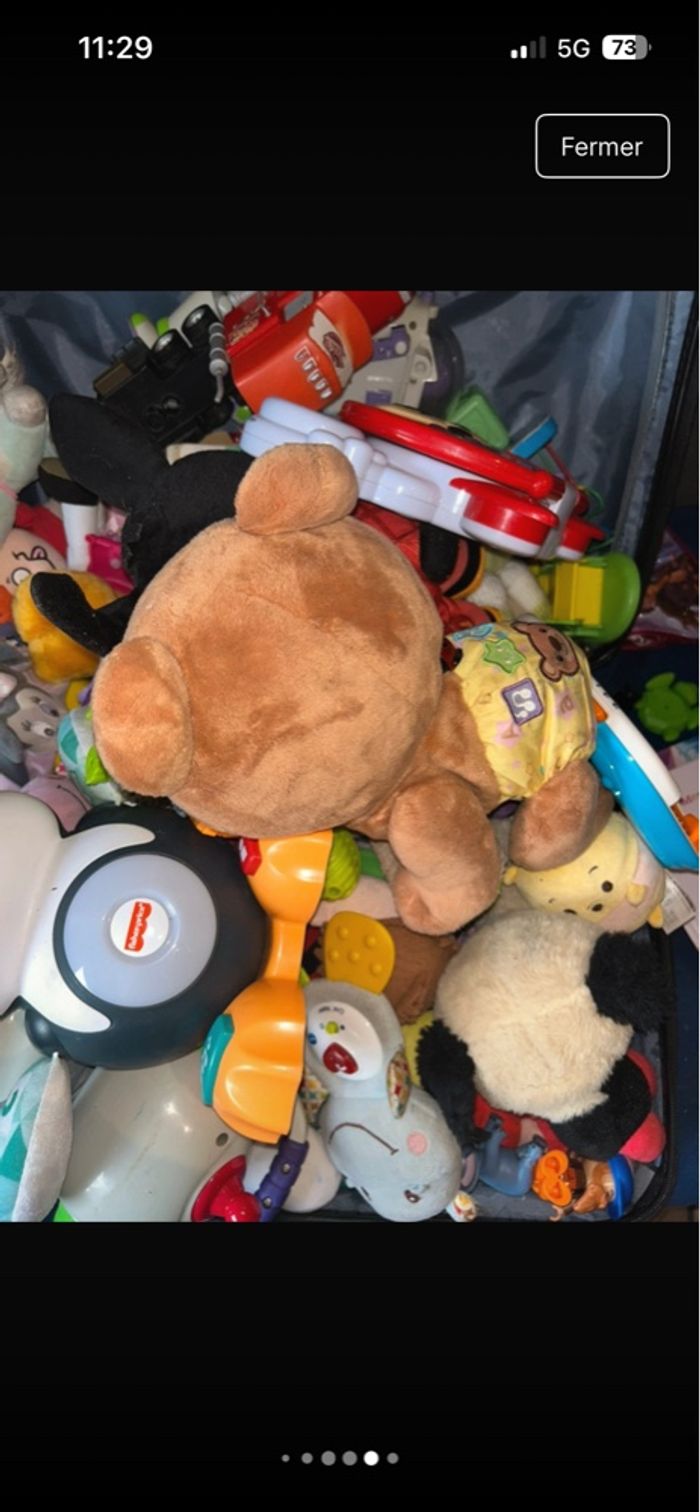 Lot de 60 peluche - jouets - photo numéro 3