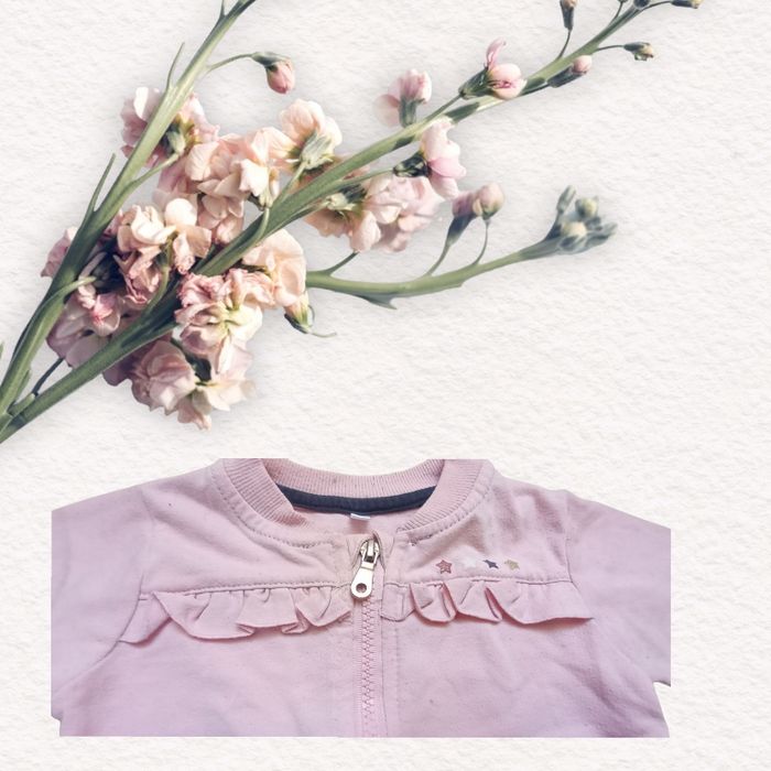 Gilet Rose Magique Anti-Froid pour votre petite aventurière taille 9 mois - photo numéro 4