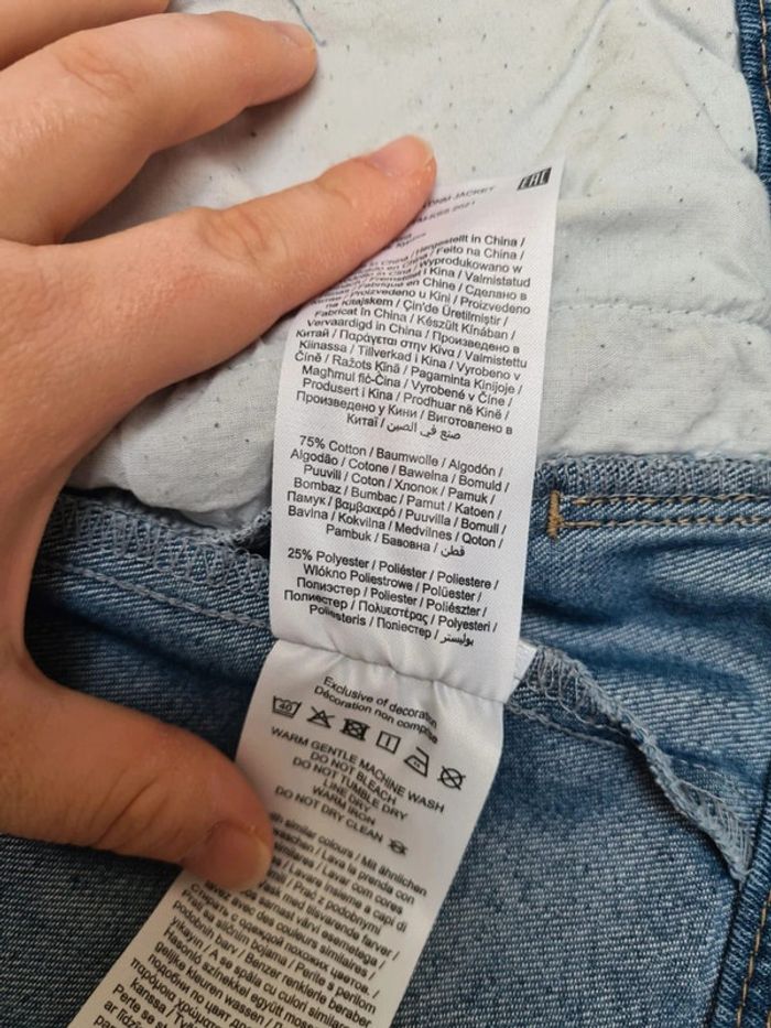 Veste en jean's name it 10 ans - photo numéro 6