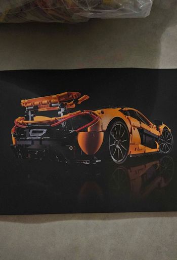 Kit de construction McLaren P1 Technic – Compatible avec LEGO (Set 42172)