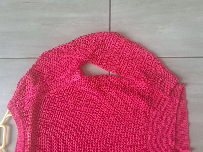 Pull ajouré Framboise Kiabi Taille S (36) - photo numéro 3