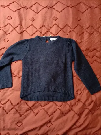 Joli pull bleu marine La Redoute 6 ans