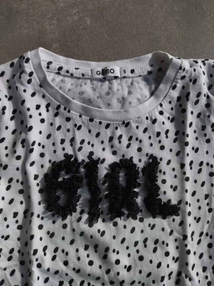 T-shirt dalmatiens GIRL - photo numéro 2