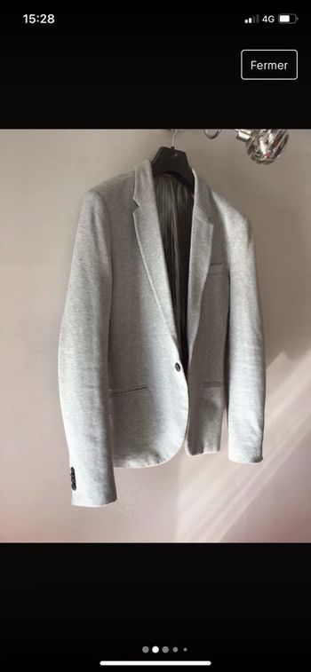 Veste grise doublée