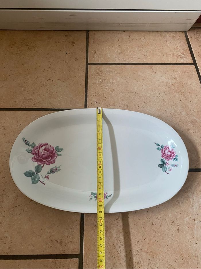 Plat porcelaine - photo numéro 2