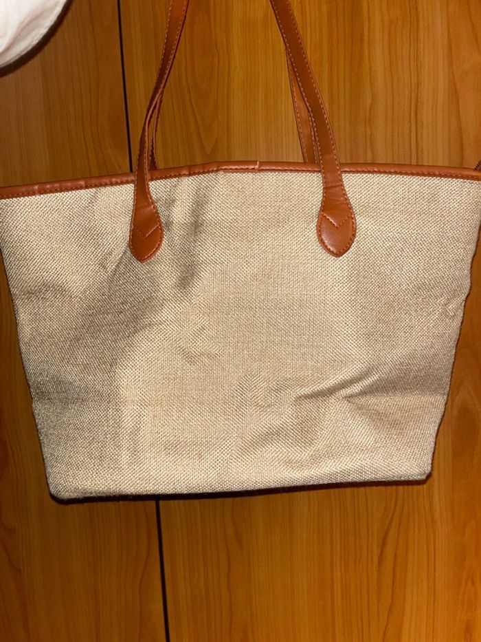 Sac à main blanc avec motif (moyen) - photo numéro 6