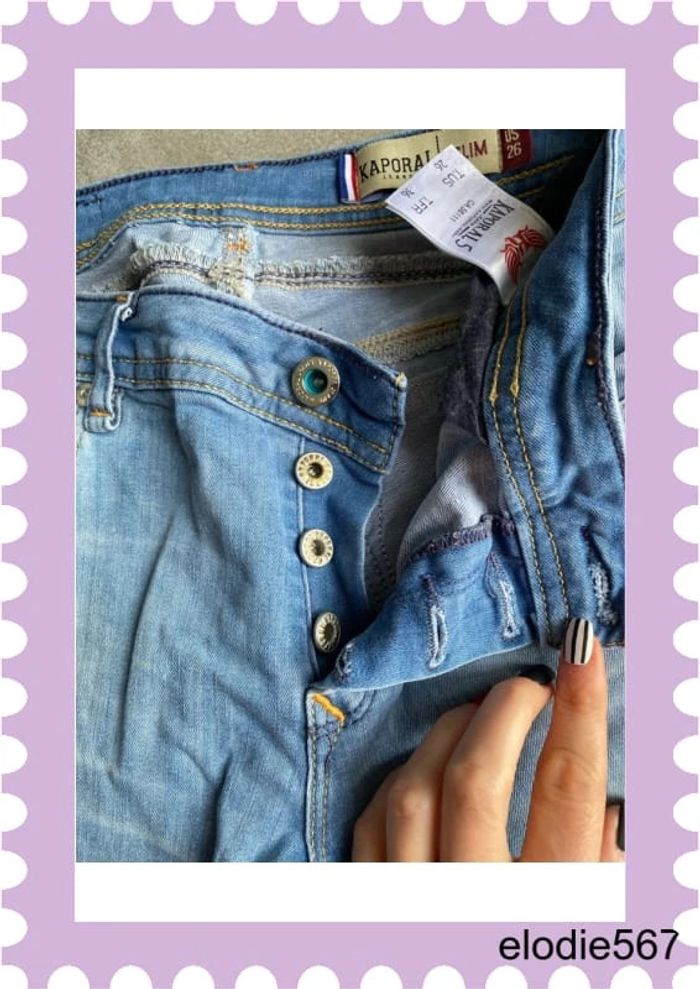 Jean slim kaporal 26/36 - photo numéro 6