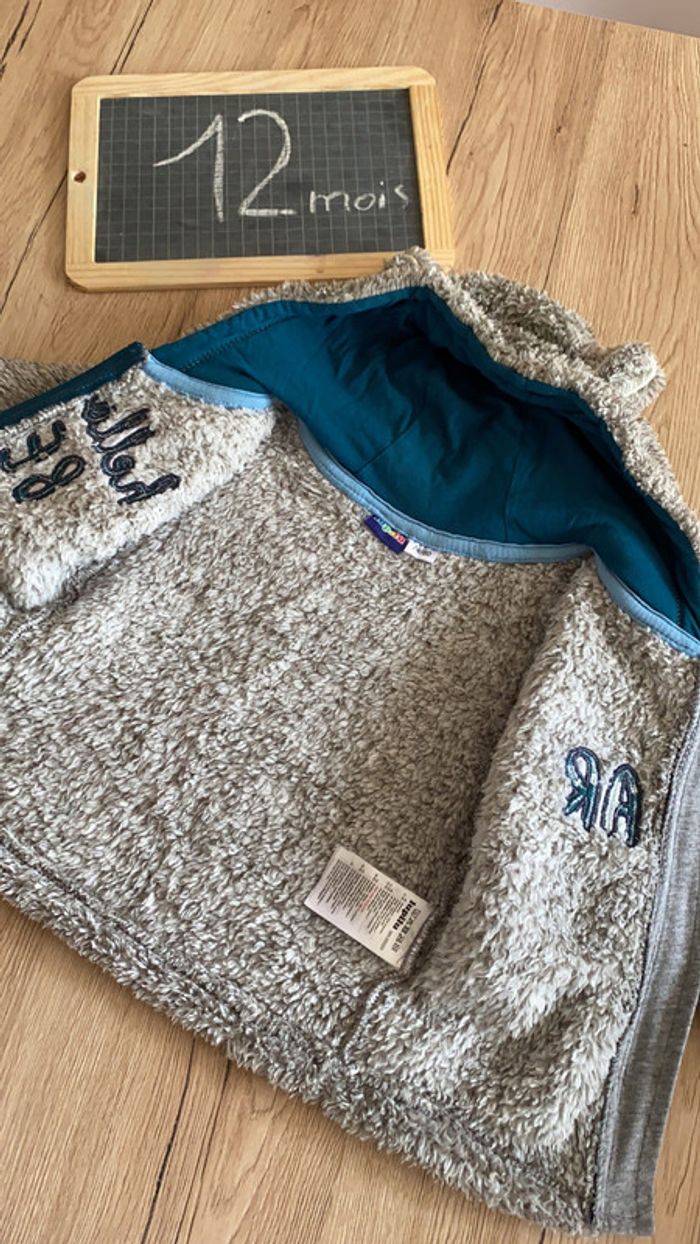 Veste peluche - photo numéro 3