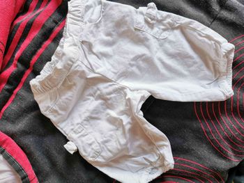 Pantalon blanc fille