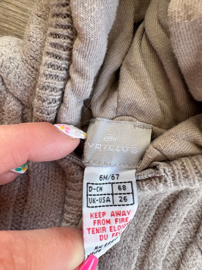 - Veste chaude Cyrillus   - 6 mois - Très bon état - photo numéro 2