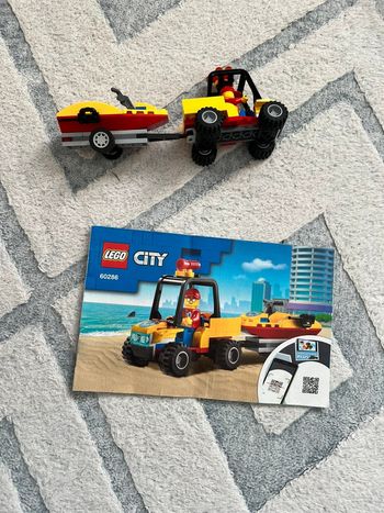 Lego city sauveteur de plage