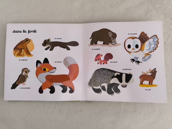 Livre Mon imagier des animaux à toucher - photo numéro 5