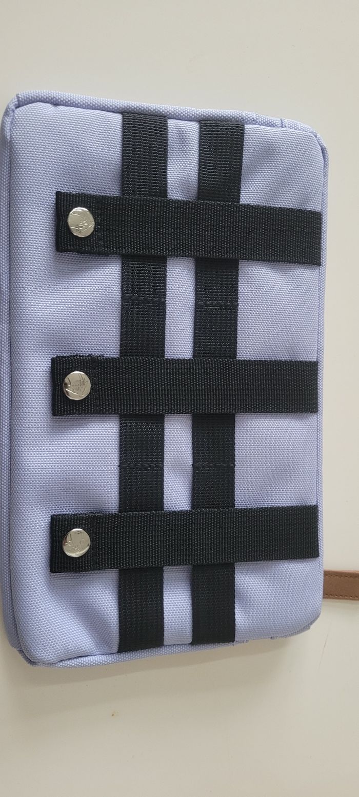 Pochette cabaia neuve unie lilas - photo numéro 2