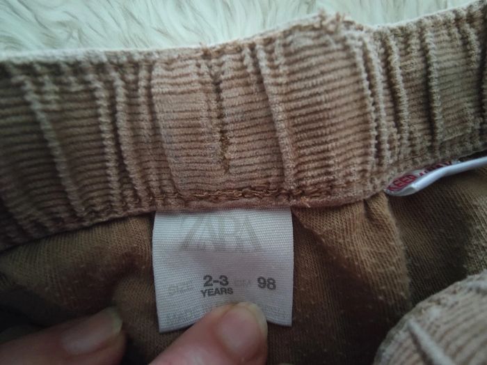 Pantalon souple velours 2-3 ans - photo numéro 2