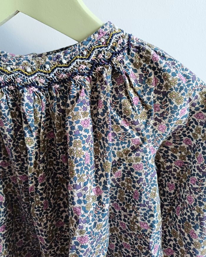 Blouse liberty et smock bonpoint - photo numéro 2