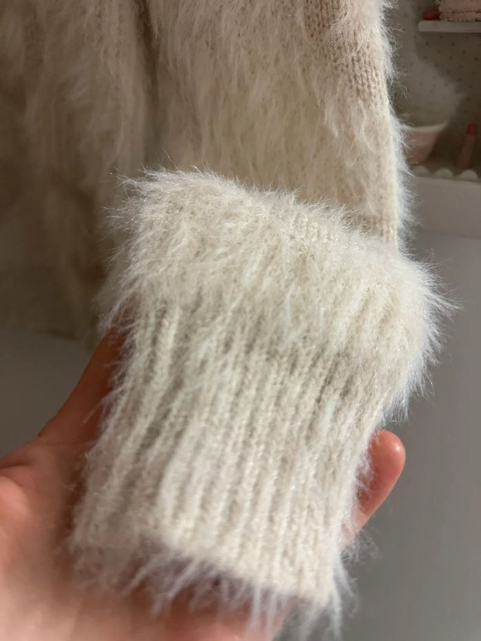 Pull doudou fourrure étoiles - photo numéro 8