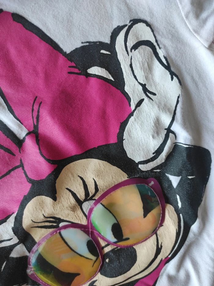 Tee-shirt MC 4 ans Disney Minnie Disneyland - photo numéro 3