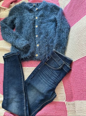 Gilet + jeans