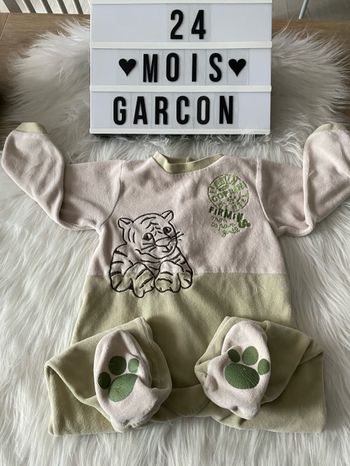 Pyjama « velours » 24 mois