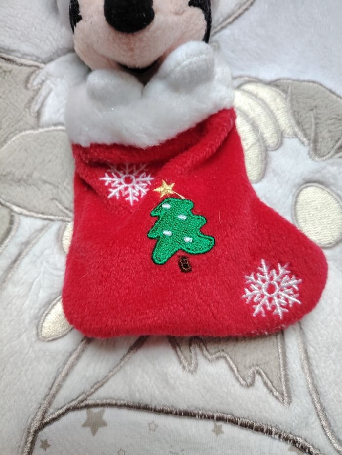Chaussette noel minnie - photo numéro 2