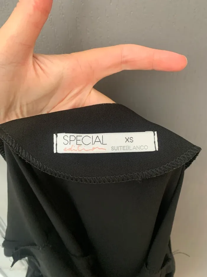 Robe noir Suite Blanco - Taille XS - photo numéro 3