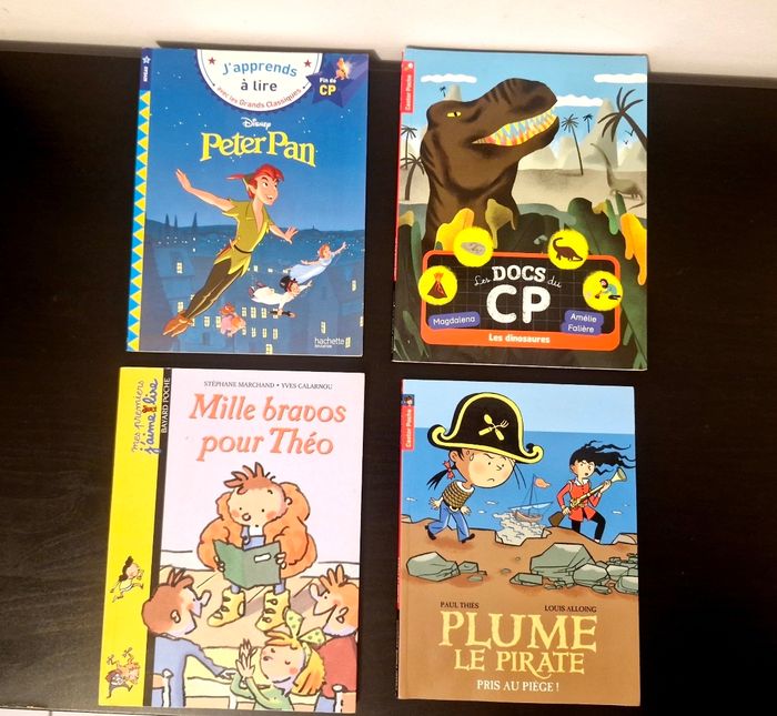 Lot de 4 livres - Niveau CP