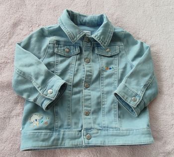 Veste en jean tape à l'oeil 12 mois