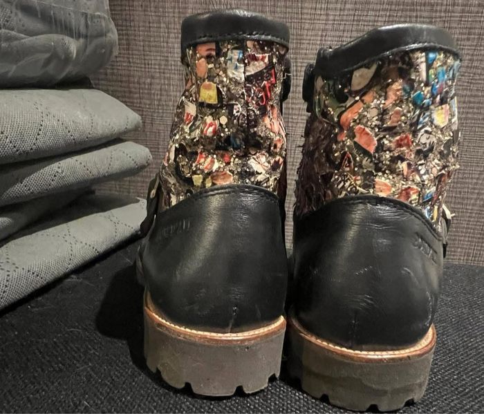 Bottines pom’ d’api pointure 33 cuir - photo numéro 2