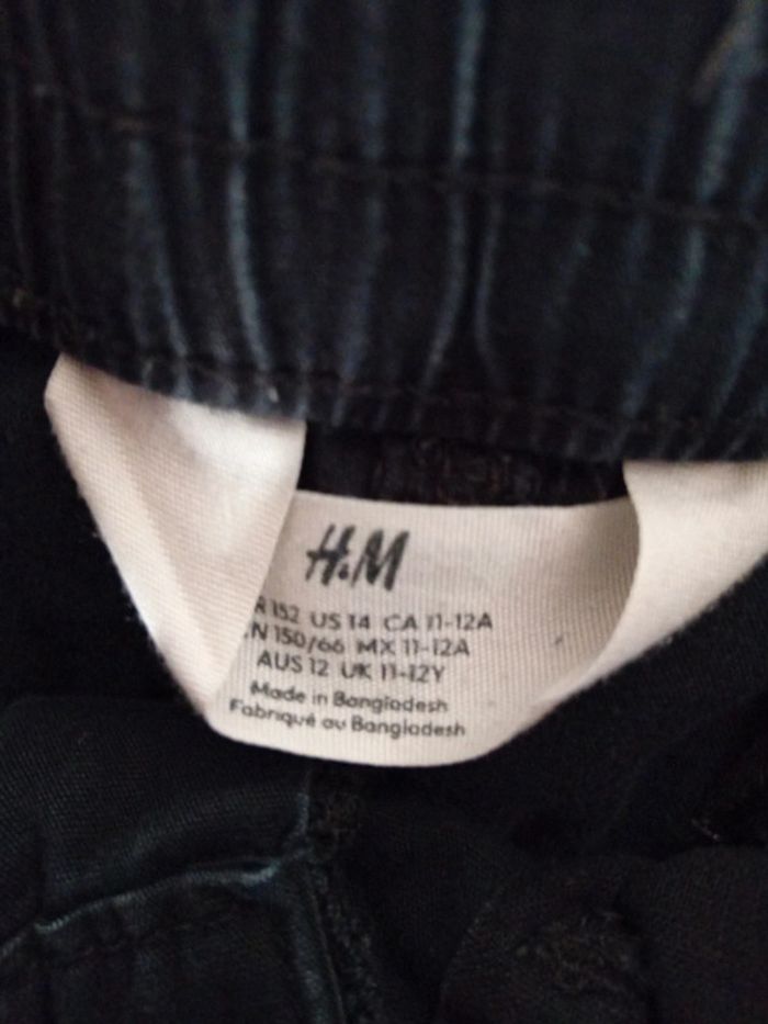 Beau cargo noir. H&M. TBE. 11 ans - photo numéro 7