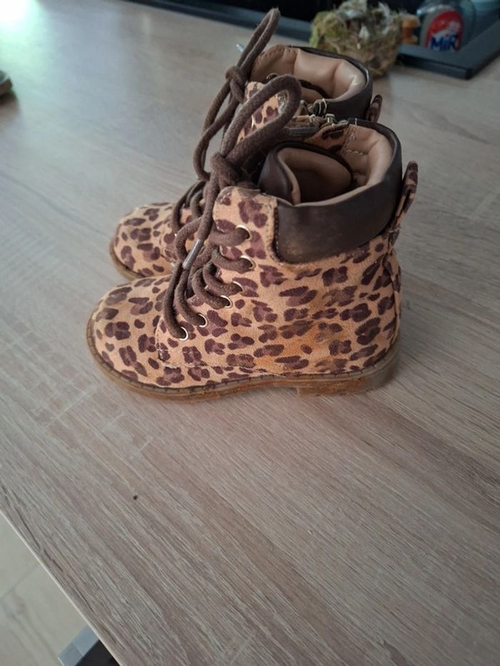 Bottines friboo 25 léopard daim - photo numéro 2