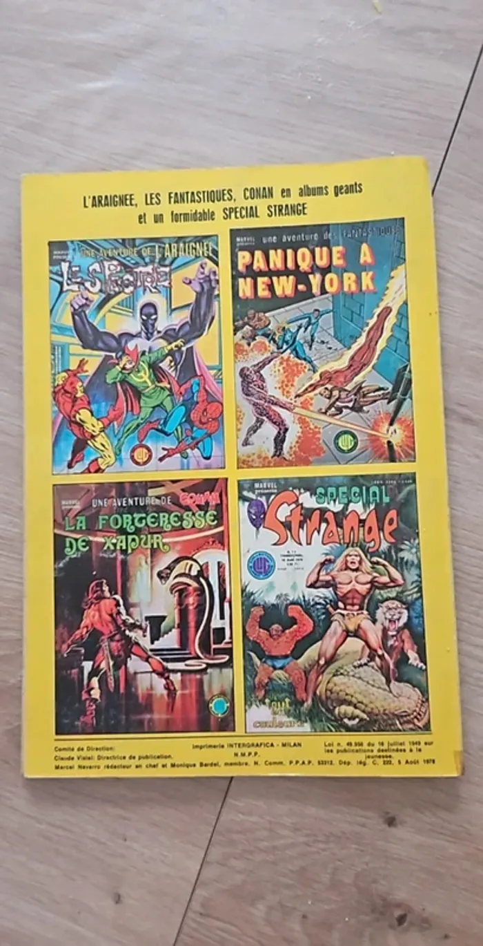 Comics strange numéro 104 - photo numéro 2