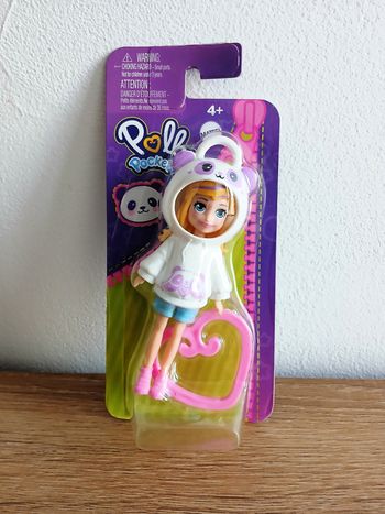 Figurine Mattel Polly Pocket avec clip