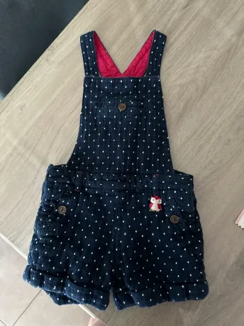 Salopette short Sergent Major 4 ans