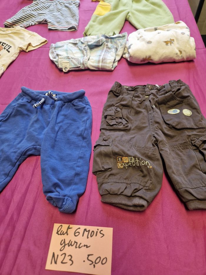 Lot vêtements 6mois garçon N 23 - photo numéro 2