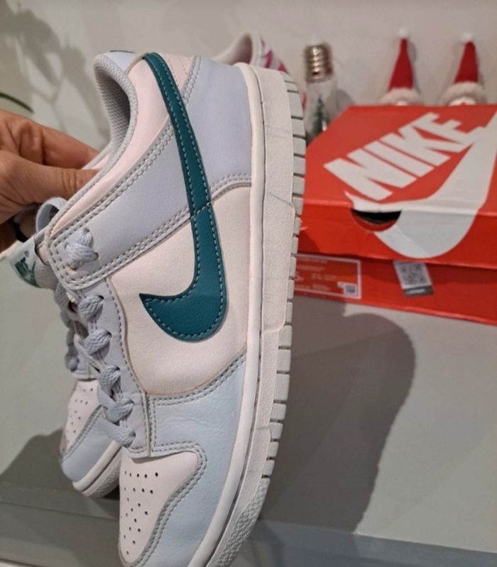 Nike Dunk Low bleu clair - photo numéro 5