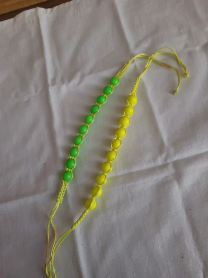 2 bracelets Shambala fluorescent