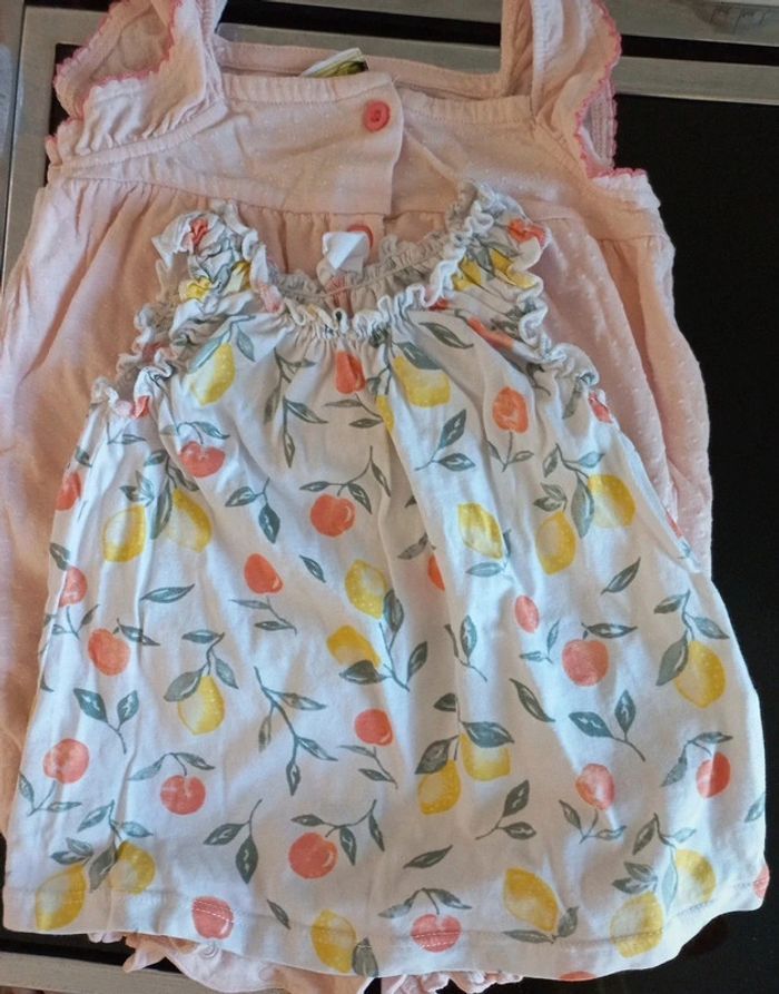 Lot de 6 pièces été filles 6 M - photo numéro 6