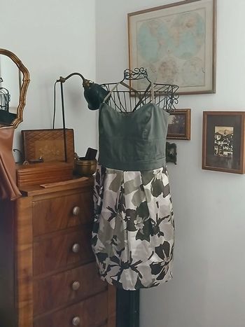 Mini Robe Bustier à fine bretelles réglables