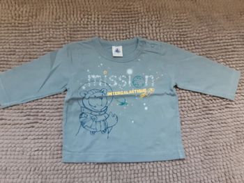 T-shirt Ml Petit bateau 3 mois